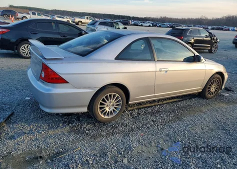 2005 Honda Civic Ex z USA, uszkodzony, nr VIN 1HGEM229X5L061753